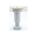 Made Mobilya Gri Baza Ayağı Plastik 10-15 Ayarlı 4 Adet Fiyatıdır