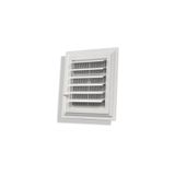 Made PANJURMEN PLASTİK MENFEZ 35X35 CM BANYO / WC HAVALANDIRMA MENFEZ