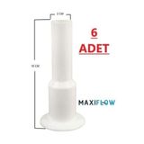 MADE Petek Boru Gizleme - Boru Gizleyici Beyaz 6 Adet Tesisat Malzemeleri