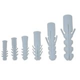 MADE PLASTİK DÜBEL 6 MM 1 PAKET- 50 ADET