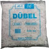 Made Standart Beyaz 6 mm Dübel