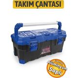 Made TKAL22 22'' Alüminyum Saplı Metal Kilitli Takım Çantası 55X26X22 cm
