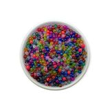 MADEFORYOUU 25g 6MM Deliksiz Kabak Boncuk, Su Kabağı Boncuk, Akrilik Boncuk