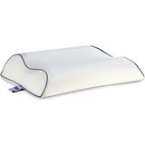 MADEMUR Ortopedik Anti-Aging Visco Yastık 56X42X12-11 cm - 42 x 56 cm - Beyaz