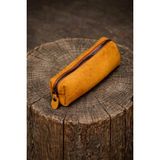 Maderiva Leather Deri Süet Kalemlik - Taba