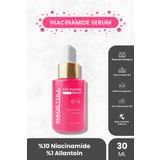 Madetoll Niacinamide Serum 30 ml Gözenek Sıkılaştırıcı, Sebum Dengeleyici B3 Vitamini+Allantoin