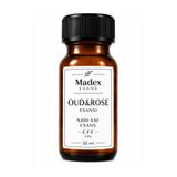 MADEX ESANS OUD&ROSE ESANSI özel karışım kalıcı baskın gül-ud-sandal ferahlığı 50 ML SAF ESANS