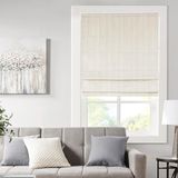 Madison Park Galen Akülü Roma Tonları - Kumaş Gizlilik Tek Panel Karartma, Enerji Verimli, Isı Yalıtımlı Pencere Kör İşleme, Yatak Odası, Oturma Odası Dekoru, 88,9 cm x 162,6 cm, Fildişi