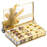 Madlen Çikolata Cam Kutu Söz Nişan Çikolatası 2650 gr