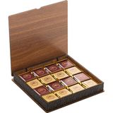 Madlen Çikolata Sargılı Çikolata Ahşap Kutu 500 gr