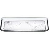 Madlen Dikdörtgen Tatlı Tabağı - 2'li - 22CMX12CM - Kestane Akaju - Option-1