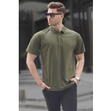 Madmext 16126 Haki Erkek T-shirt