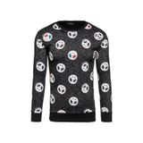 Madmext 1707 Siyah Erkek Sweatshirt
