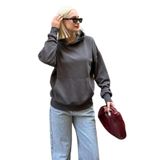 Madmext 2207 Füme Erkek Sweatshirt