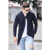 Madmext 2226 LACIVERT UZUN Erkek Hırka