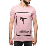 Madmext 2533 Pembe Erkek T-Shirt
