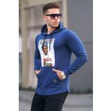 Madmext 2780 Lacivert Erkek Sweatshirt