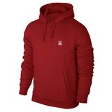 Madmext 2815 Bordo Kapşonlu Çizgili Erkek Sweatshirt