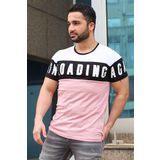 Madmext 2974 Pudra Erkek T-Shirt
