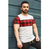 Madmext 3004 Beyaz Erkek T-shirt