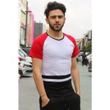 Madmext 3014 Beyaz Erkek T-shirt