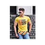 Madmext 3082 Sarı Erkek T-Shirt
