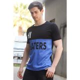 Madmext 3089 Siyah Erkek T-Shirt