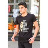 Madmext 4016 Siyah Erkek T-shirt