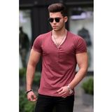Madmext 4052 Bordo Erkek T-shirt