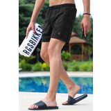 Madmext 4262 Siyah Basic Deniz Şortu