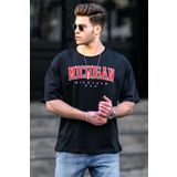 Madmext 4457 Siyah Erkek T-shirt