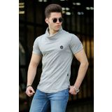 Madmext 4554 Gri Erkek T-shirt