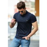 Madmext 4554 Lacivert Erkek T-shirt