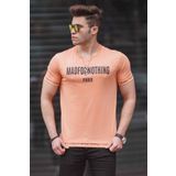 Madmext 4588 Turuncu Erkek T-shirt