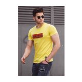 Madmext 4589 Sarı Erkek T-shirt