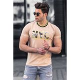 Madmext 4606 Beyaz Erkek T-shirt