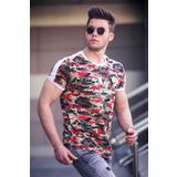 Madmext 4618 Kamuflaj Erkek T-shirt