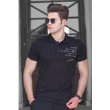 Madmext 4634 Siyah Erkek T-shirt