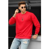 Madmext 4782 Bordo Erkek Sweatshirt