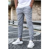 Madmext 4821 Füme Paçası Lastikli Erkek Eşofman