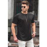 Madmext 4951 Siyah Erkek T-shirt