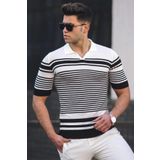 Madmext 5083 Siyah Polo Yaka Erkek Tişört