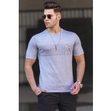 Madmext 5089 İndigo Erkek T-shirt