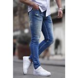 Madmext 5102 Mavi Skinny Erkek Jean