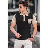 Madmext 5246 Siyah Erkek Tişört