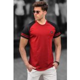 Madmext 5257 Bordo Erkek Tişört