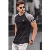 Madmext 5257 Siyah Erkek Tişört