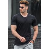 Madmext 5281 Siyah Erkek T-shirt