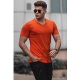 Madmext 5281 Turuncu Erkek T-shirt