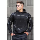 Madmext 5291 Siyah Erkek Sweatshirt